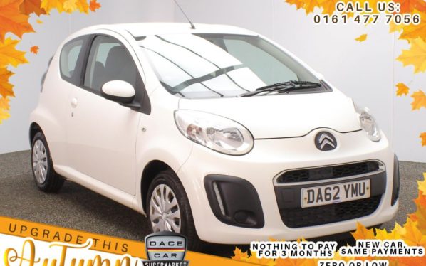 Used 2012 WHITE CITROEN C1 Hatchback 1.0 VTR 3d 67 BHP (reg. 2012-12-21) for sale in Stockport