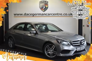 Used 2013 SILVER MERCEDES-BENZ E-CLASS Saloon 3.0 E350 BLUETEC AMG SPORT 4DR AUTO 249 BHP (reg. 2013-09-12) for sale in Bolton