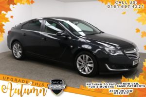 Used 2014 BLACK VAUXHALL INSIGNIA Hatchback 1.8 SRI 5d 138 BHP (reg. 2014-03-31) for sale in Manchester