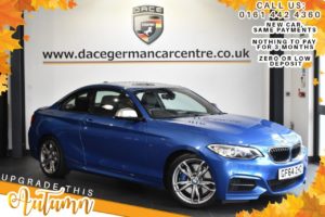 Used 2014 BLUE BMW 2 SERIES Coupe 3.0 M235I 2DR AUTO 322 BHP (reg. 2014-11-21) for sale in Bolton