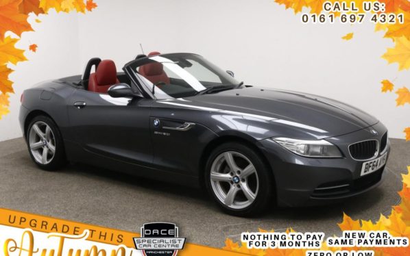 Used 2014 GREY BMW Z4 Convertible 2.0 Z4 SDRIVE20I ROADSTER 2d AUTO 181 BHP (reg. 2014-11-30) for sale in Manchester