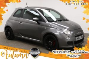 Used 2014 GREY FIAT 500 Hatchback 0.9 TWINAIR S 3d 105 BHP (reg. 2014-09-30) for sale in Manchester