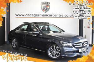 Used 2014 GREY MERCEDES-BENZ C-CLASS Saloon 2.1 C220 BLUETEC SPORT PREMIUM 4DR AUTO 170 BHP (reg. 2014-09-30) for sale in Bolton