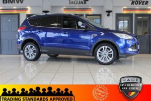 Used 2015 BLUE FORD KUGA Hatchback 2.0 TITANIUM X TDCI 5d 148 BHP (reg. 2015-06-29) for sale in Hazel Grove
