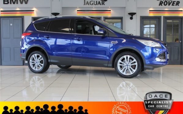 Used 2015 BLUE FORD KUGA Hatchback 2.0 TITANIUM X TDCI 5d 148 BHP (reg. 2015-06-29) for sale in Hazel Grove