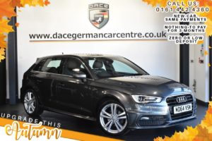 Used 2015 GREY AUDI A3 Hatchback 1.4 TFSI S LINE 5DR 148 BHP (reg. 2015-01-30) for sale in Bolton