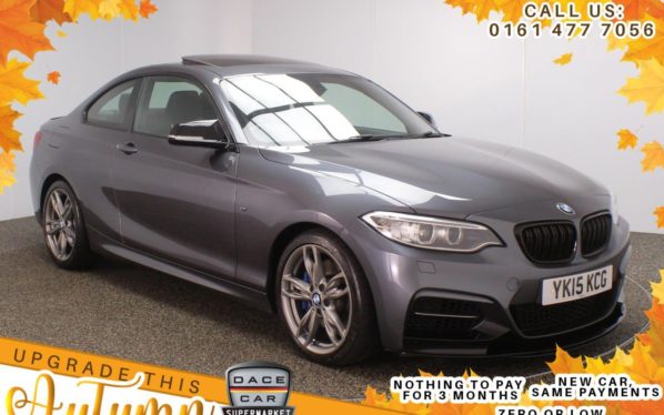 Used 2015 GREY BMW 2 SERIES Coupe 3.0 M235I 2d 322 BHP (reg. 2015-03-09) for sale in Stockport