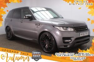 Used 2015 GREY LAND ROVER RANGE ROVER SPORT SUV 3.0 SDV6 AUTOBIOGRAPHY DYNAMIC 5d AUTO 306 BHP (reg. 2015-09-02) for sale in Stockport