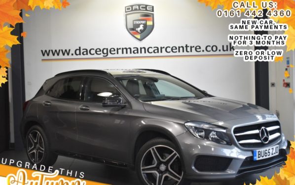 Used 2015 GREY MERCEDES-BENZ GLA-CLASS Estate 2.1 GLA 220 D 4MATIC AMG LINE 5DR AUTO 174 BHP (reg. 2015-12-31) for sale in Bolton