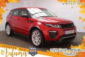 Used 2015 RED LAND ROVER RANGE ROVER EVOQUE SUV 2.0 TD4 HSE DYNAMIC 5d AUTO 177 BHP (reg. 2015-10-09) for sale in Stockport