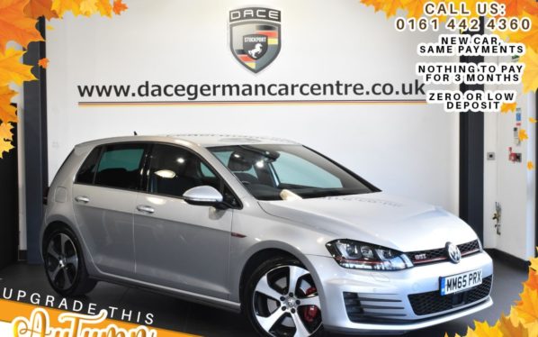 Used 2015 SILVER VOLKSWAGEN GOLF Hatchback 2.0 GTI PERFORMANCE 5DR 227 BHP (reg. 2015-11-12) for sale in Bolton