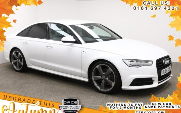 Used 2015 WHITE AUDI A6 Estate 2.0 AVANT TDI ULTRA BLACK EDITION 5d 188 BHP (reg. 2015-10-14) for sale in Manchester