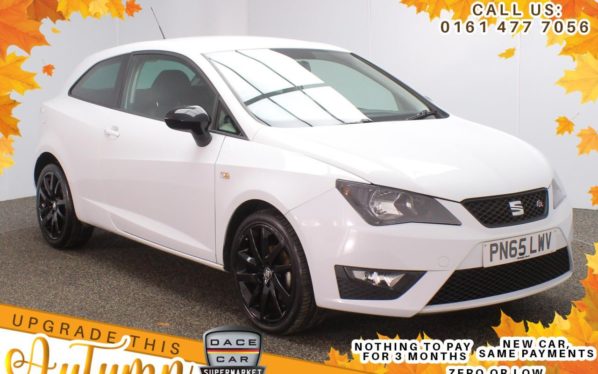Used 2015 WHITE SEAT IBIZA Hatchback 1.2 TSI FR BLACK 3d 104 BHP (reg. 2015-09-01) for sale in Stockport