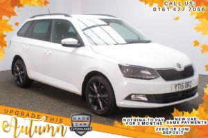 Used 2015 WHITE SKODA FABIA Estate 1.2 SE L TSI DSG 5d AUTO 109 BHP (reg. 2015-03-01) for sale in Stockport
