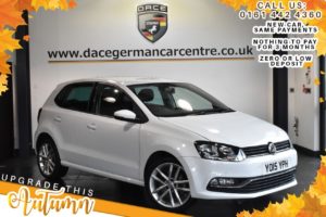 Used 2015 WHITE VOLKSWAGEN POLO Hatchback 1.2 SEL TSI 5DR 109 BHP (reg. 2015-03-16) for sale in Bolton