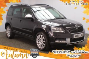 Used 2016 BLACK SKODA YETI OUTDOOR SUV 2.0 SE BUSINESS TDI SCR 5d 109 BHP (reg. 2016-02-19) for sale in Stockport