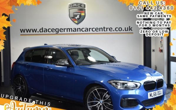 Used 2016 BLUE BMW 1 SERIES Hatchback 3.0 M140I 5DR AUTO 335 BHP (reg. 2016-09-29) for sale in Bolton