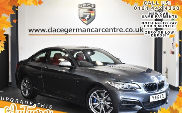 Used 2016 GREY BMW 2 SERIES Coupe 3.0 M235I 2DR AUTO 322 BHP (reg. 2016-06-28) for sale in Bolton