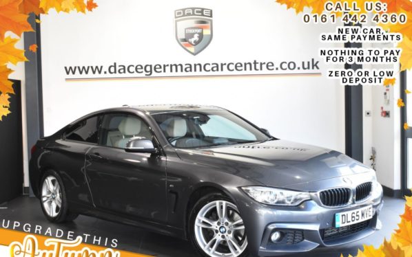 Used 2016 GREY BMW 4 SERIES Coupe 2.0 420D M SPORT AUTO 2DR 188 BHP (reg. 2016-01-25) for sale in Bolton