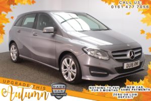 Used 2016 GREY MERCEDES-BENZ B-CLASS MPV 1.5 B 180 D SPORT EXECUTIVE 5d AUTO 107 BHP (reg. 2016-07-31) for sale in Stockport
