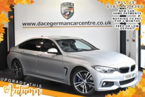 Used 2016 SILVER BMW 4 SERIES GRAN COUPE Coupe 2.0 430I M SPORT 4DR AUTO 248 BHP (reg. 2016-12-30) for sale in Bolton