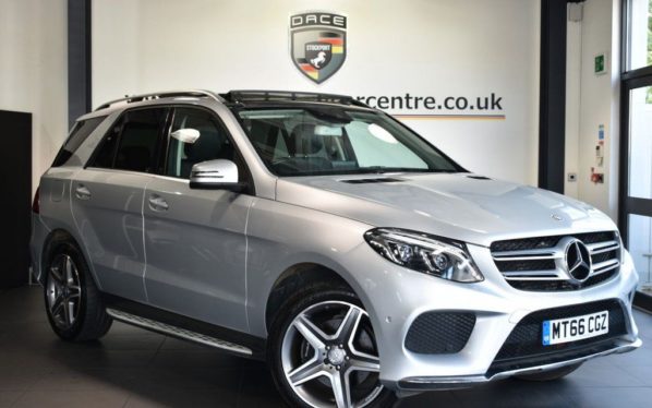 Used 2016 SILVER MERCEDES-BENZ GLE-CLASS Estate 2.1 GLE 250 D 4MATIC AMG LINE PREMIUM 5DR AUTO 201 BHP (reg. 2016-11-19) for sale in Bolton