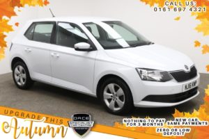 Used 2016 WHITE SKODA FABIA Hatchback 1.4 SE TDI 5d 89 BHP (reg. 2016-03-01) for sale in Manchester