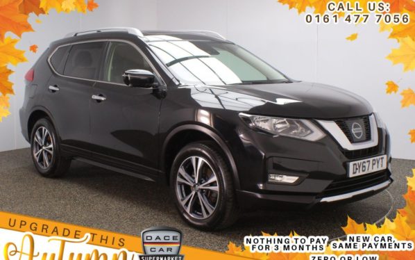 Used 2017 BLACK NISSAN X-TRAIL SUV 1.6 DCI N-CONNECTA 5d 130 BHP (reg. 2017-09-20) for sale in Stockport