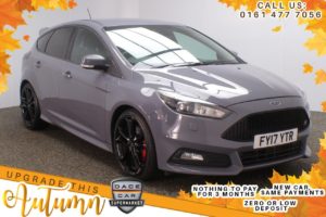 Used 2017 GREY FORD FOCUS Hatchback 2.0 ST-3 5DR 247 BHP (reg. 2017-04-20) for sale in Stockport