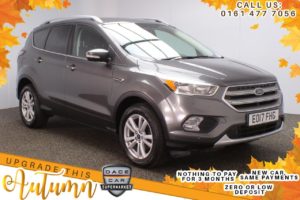 Used 2017 GREY FORD KUGA Hatchback 1.5 ZETEC 5d 148 BHP (reg. 2017-03-08) for sale in Stockport