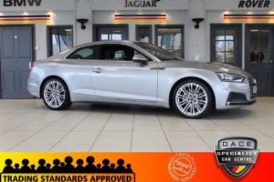 Used 2017 SILVER AUDI A5 Coupe 2.0 TDI S LINE 2d AUTO 188 BHP (reg. 2017-05-30) for sale in Hazel Grove
