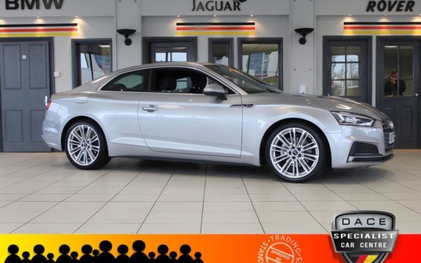 Used 2017 SILVER AUDI A5 Coupe 2.0 TDI S LINE 2d AUTO 188 BHP (reg. 2017-05-30) for sale in Hazel Grove