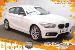 Used 2017 WHITE BMW 1 SERIES Hatchback 1.5 118I SPORT 3d 134 BHP (reg. 2017-03-29) for sale in Stockport