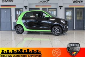 Used 2018 BLACK SMART FORFOUR Hatchback 1.0 PRIME PREMIUM PLUS 5d AUTO 71 BHP (reg. 2018-05-11) for sale in Hazel Grove