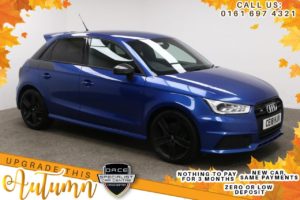 Used 2018 BLUE AUDI S1 Hatchback 2.0 S1 COMPETITION QUATTRO SPORTBACK 5d 228 BHP (reg. 2018-03-07) for sale in Manchester