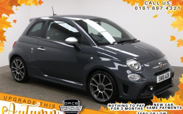 Used 2018 GREY ABARTH 595 Hatchback 1.4 595 TURISMO 3d 162 BHP (reg. 2018-03-30) for sale in Manchester