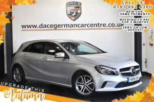 Used 2018 SILVER MERCEDES-BENZ A-CLASS Hatchback 1.6 A 180 SPORT EDITION 5DR AUTO 121 BHP (reg. 2018-03-29) for sale in Bolton
