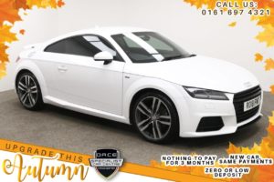 Used 2018 WHITE AUDI TT Coupe 1.8 TFSI S LINE 2d 178 BHP (reg. 2018-03-31) for sale in Manchester