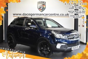 Used 2020 BLUE SSANGYONG KORANDO Estate 2.2 LE 5DR 176 BHP (reg. 2020-08-07) for sale in Bolton