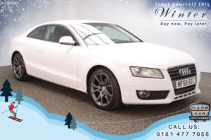 Used 2008 WHITE AUDI A5 Coupe 1.8 TFSI SPORT 2d 170 BHP (reg. 2008-09-04) for sale in Oldham