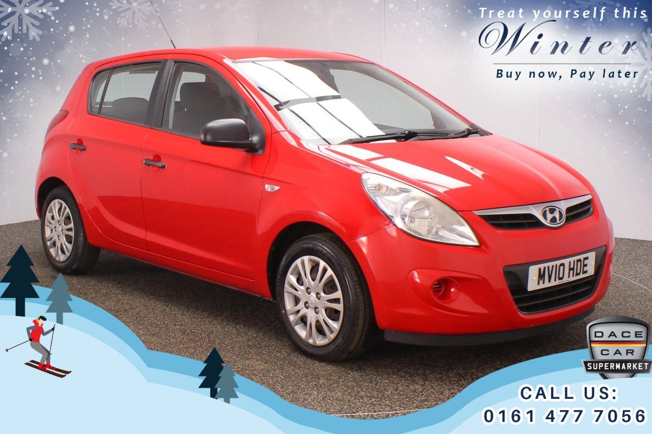 Used 2010 RED HYUNDAI I20 Hatchback 1.2 CLASSIC 5d 77 BHP for sale in ...