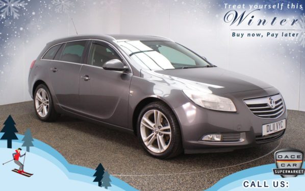 Used 2011 GREY VAUXHALL INSIGNIA Estate 1.8 SRI 5d 138 BHP (reg. 2011-07-05) for sale in Oldham