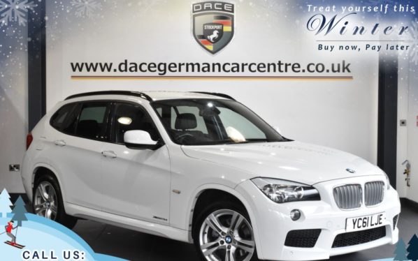 Used 2011 WHITE BMW X1 4x4 2.0 XDRIVE23D M SPORT 5DR AUTO 201 BHP (reg. 2011-11-24) for sale in Worsley