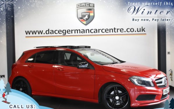 Used 2012 RED MERCEDES-BENZ A-CLASS Hatchback 2.1 A220 CDI BLUEEFFICIENCY AMG SPORT 5DR AUTO 170 BHP (reg. 2012-10-19) for sale in Worsley