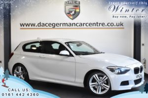 Used 2012 WHITE BMW 1 SERIES Hatchback 2.0 125D M SPORT AUTO 3DR 215 BHP (reg. 2012-11-06) for sale in Worsley