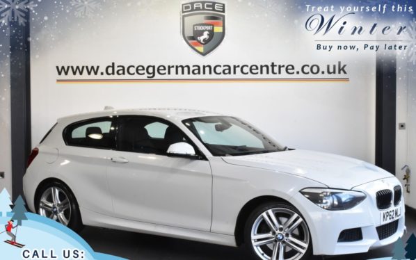 Used 2012 WHITE BMW 1 SERIES Hatchback 2.0 125D M SPORT AUTO 3DR 215 BHP (reg. 2012-11-06) for sale in Worsley