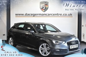Used 2013 GREY AUDI A3 Hatchback 2.0 TDI S LINE 5d AUTO 148 BHP (reg. 2013-12-20) for sale in Worsley