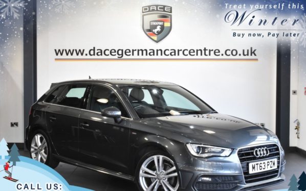 Used 2013 GREY AUDI A3 Hatchback 2.0 TDI S LINE 5d AUTO 148 BHP (reg. 2013-12-20) for sale in Worsley