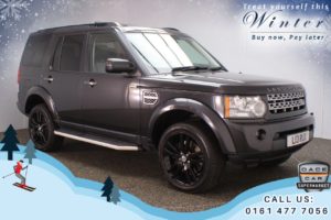 Used 2013 GREY LAND ROVER DISCOVERY Estate 3.0 SDV6 HSE LUXURY 5d AUTO 255 BHP (reg. 2013-01-31) for sale in Oldham