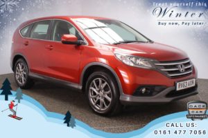 Used 2013 RED HONDA CR-V Estate 2.2 I-DTEC SE 5d 148 BHP (reg. 2013-09-20) for sale in Oldham